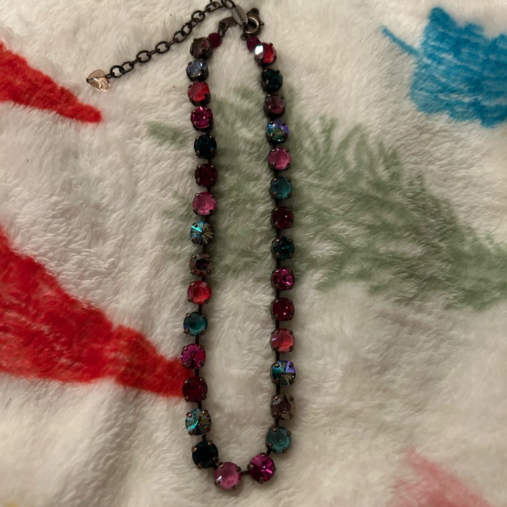Sabika vintage ‘17 Christmas sparkly necklace